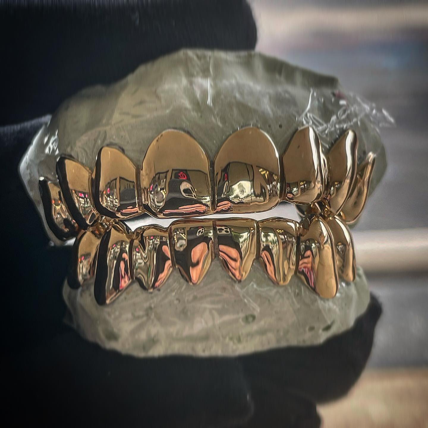 White Gold Grillz