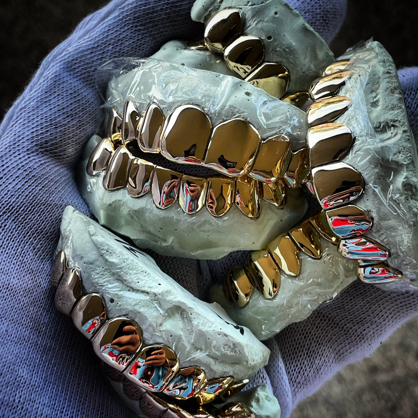White Gold Grillz