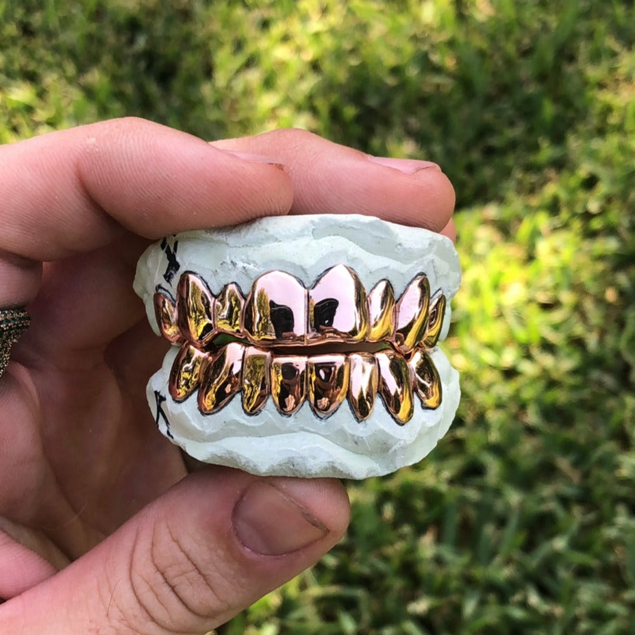 White Gold Grillz