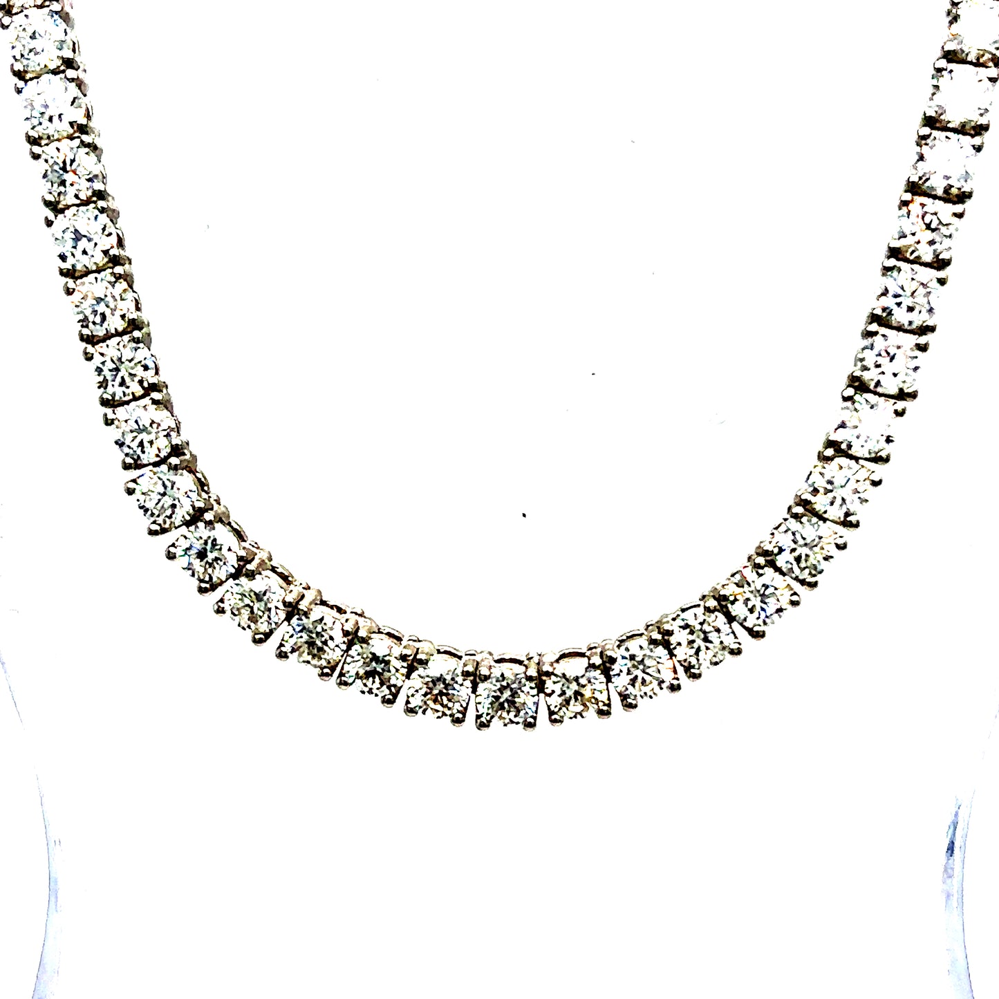 925 S.S. VVS Moissanite Tennis Chain