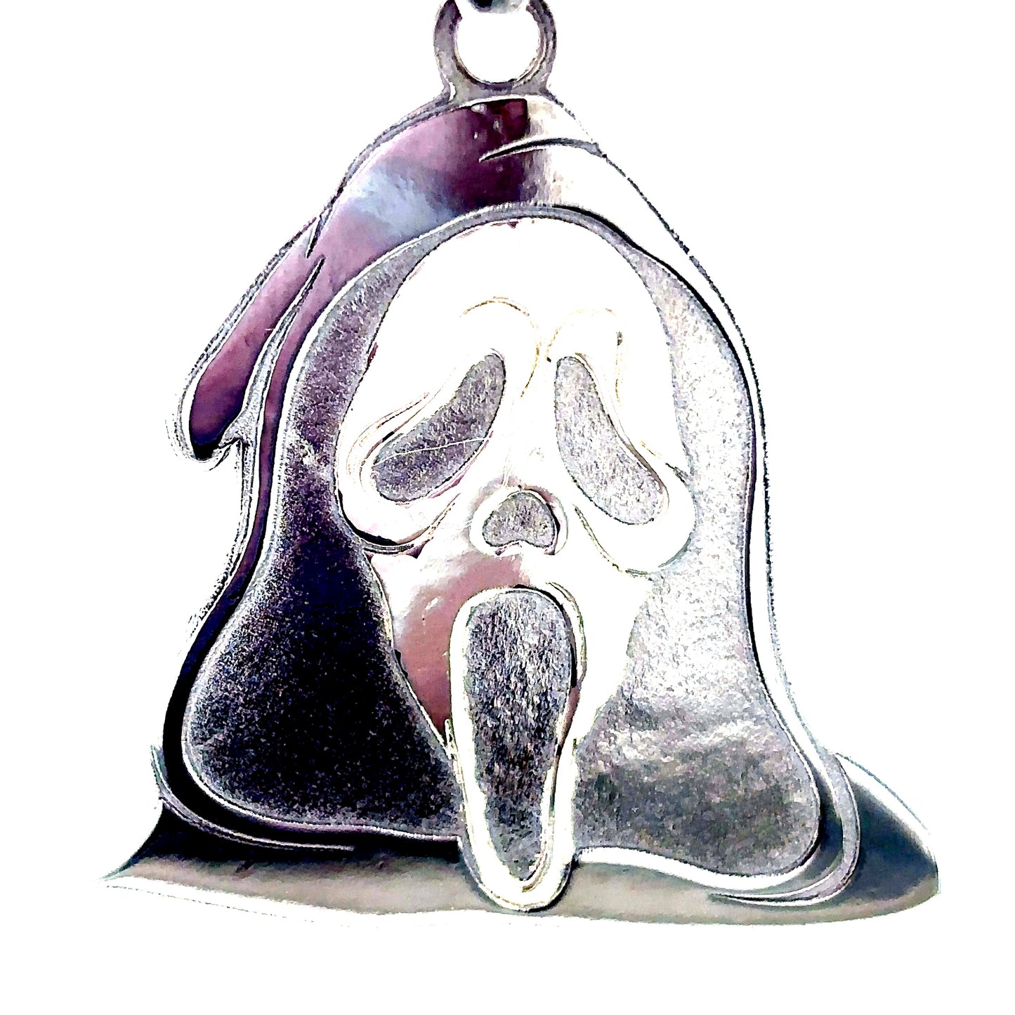 10k Gold 2-Tone Ghostface Pendant