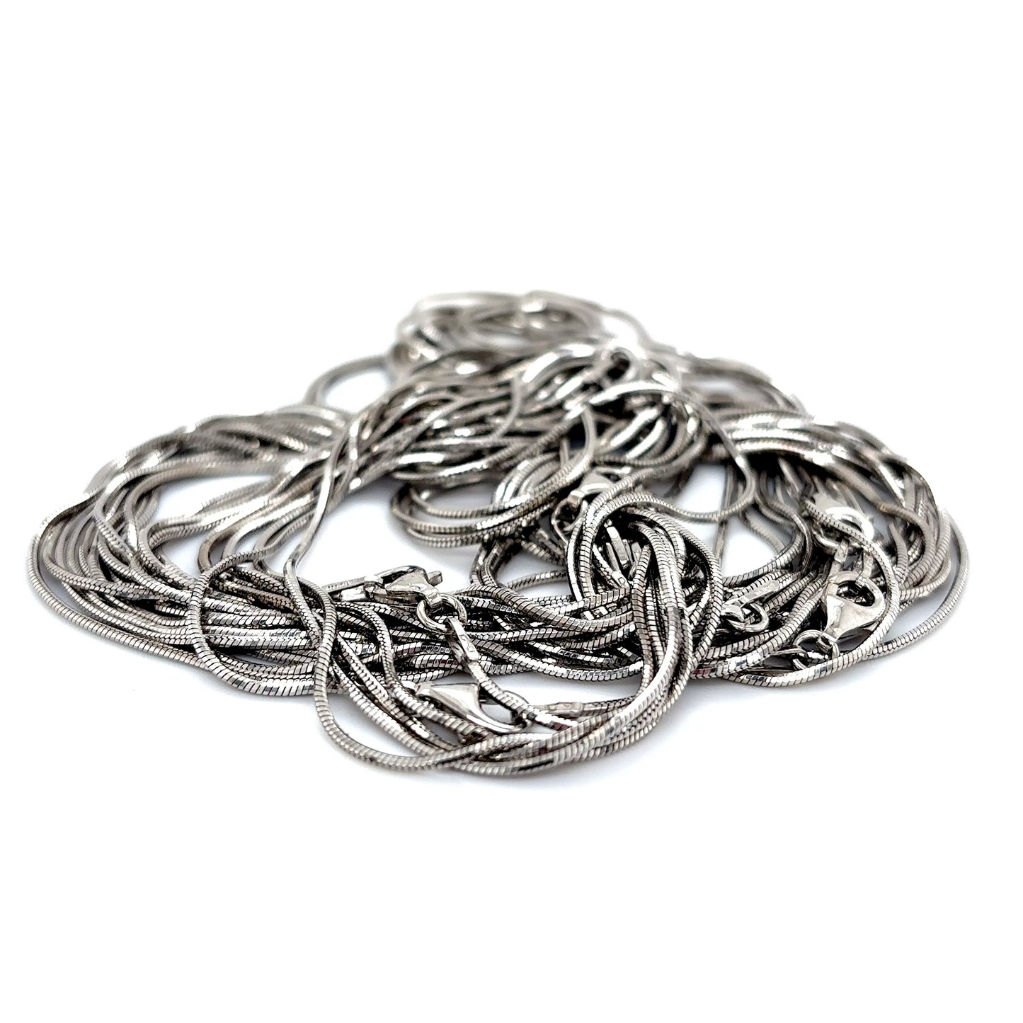 925 S.S. Smooth Snake Style Chain
