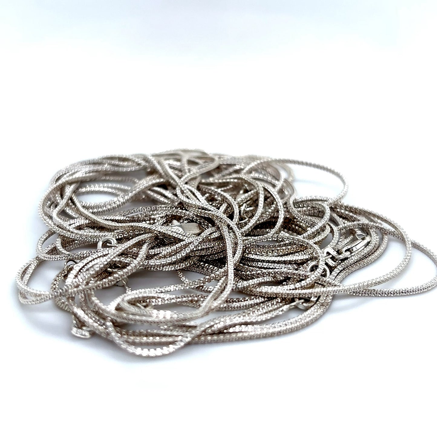 925 S.S. Smooth Square Box Style Chain