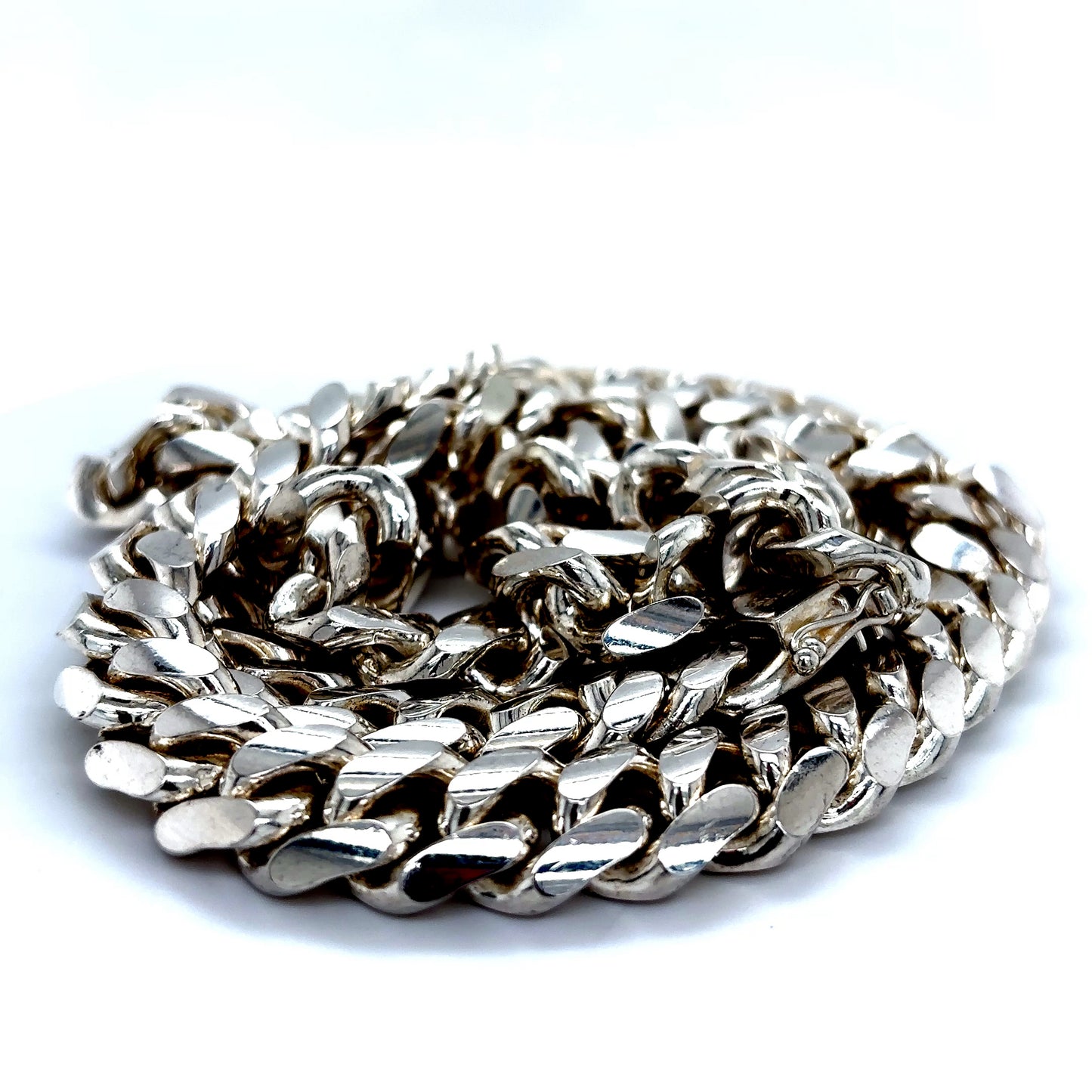 925 S.S. Cuban Link Chain- 12mm