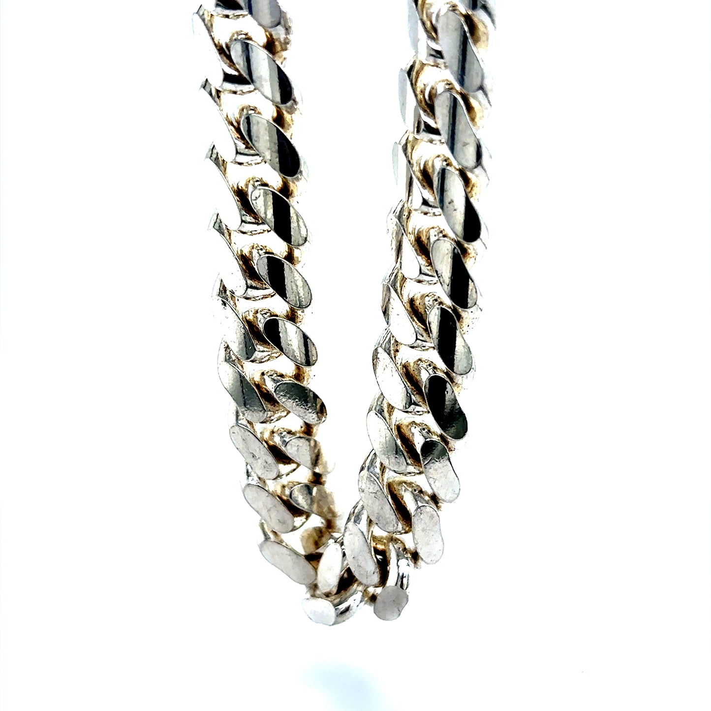 925 S.S. Cuban Link Chain- 12mm