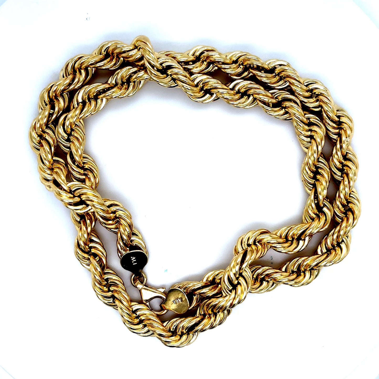 10k Yellow Gold Rope Chain