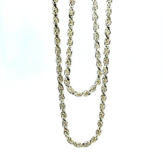 925 S.S. Rope Chain-2.5mm
