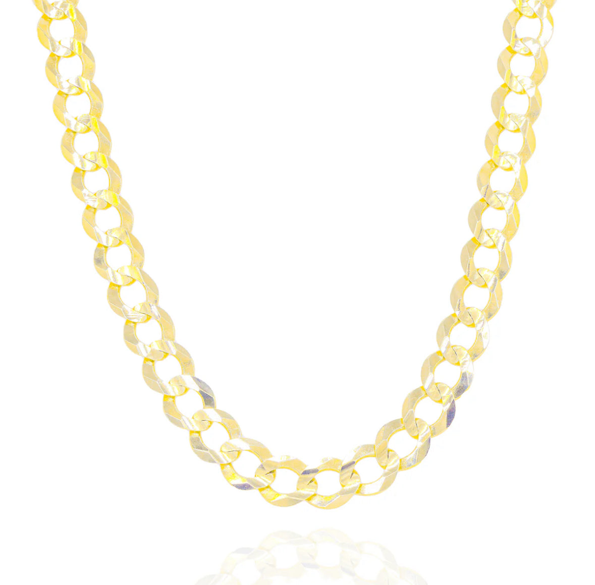 14k Gold curb Cuban