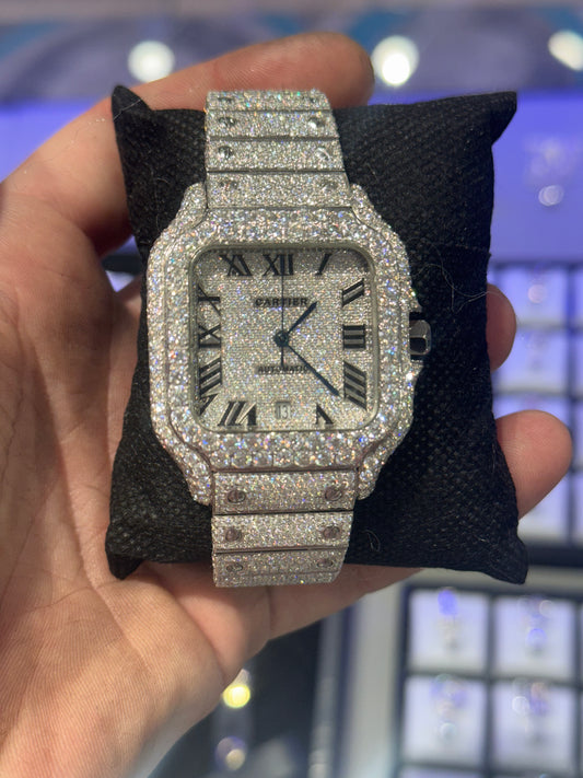 Moissanite watch