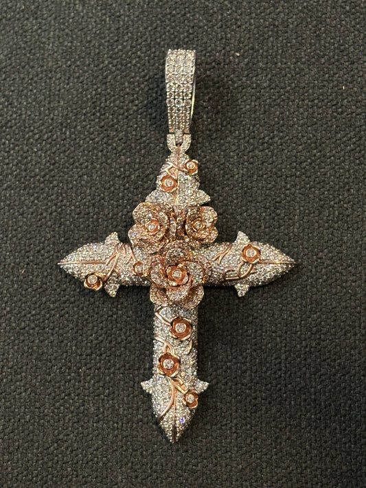 10k 3D Rose Cross