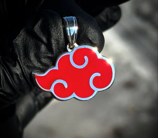 925 Silver Anime Cloud Pendant