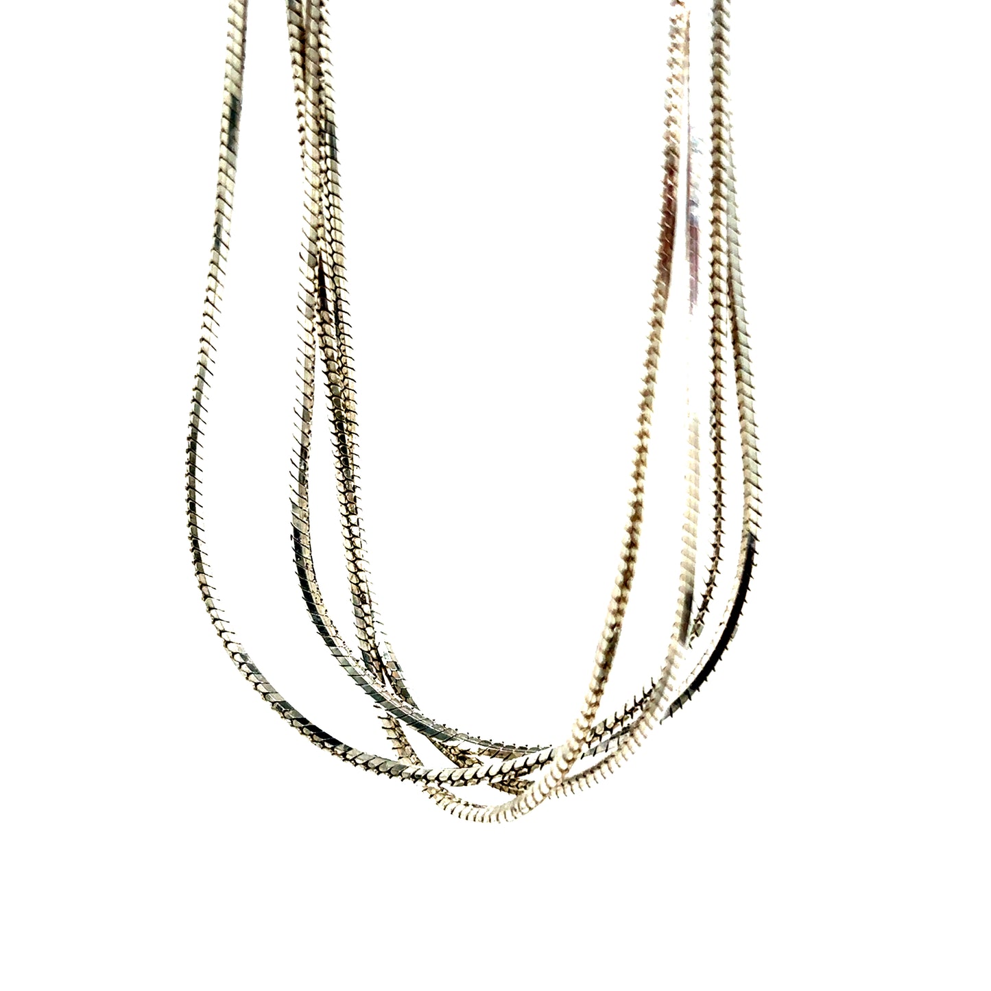 925 S.S. Smooth Snake Style Chain