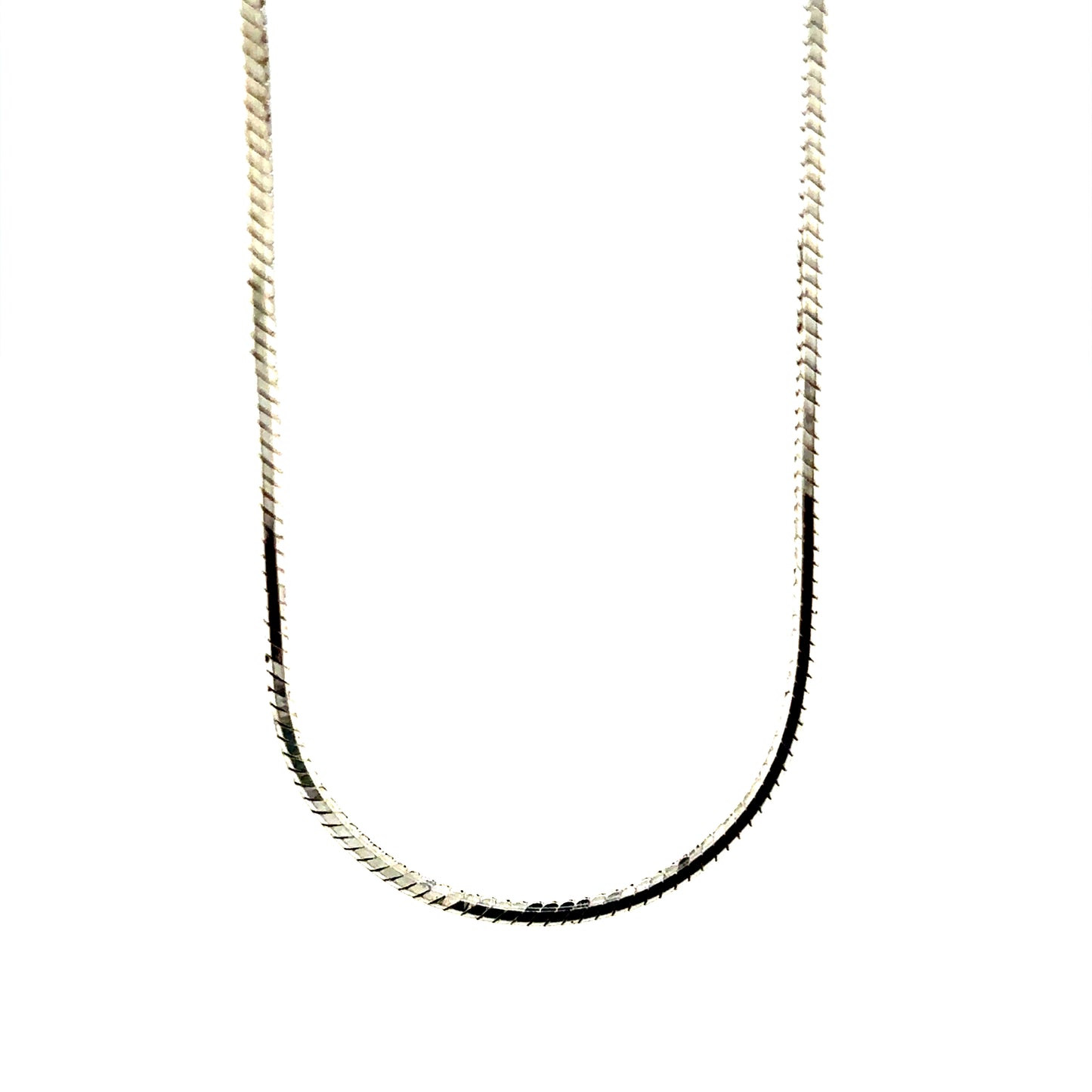 925 S.S. Smooth Snake Style Chain