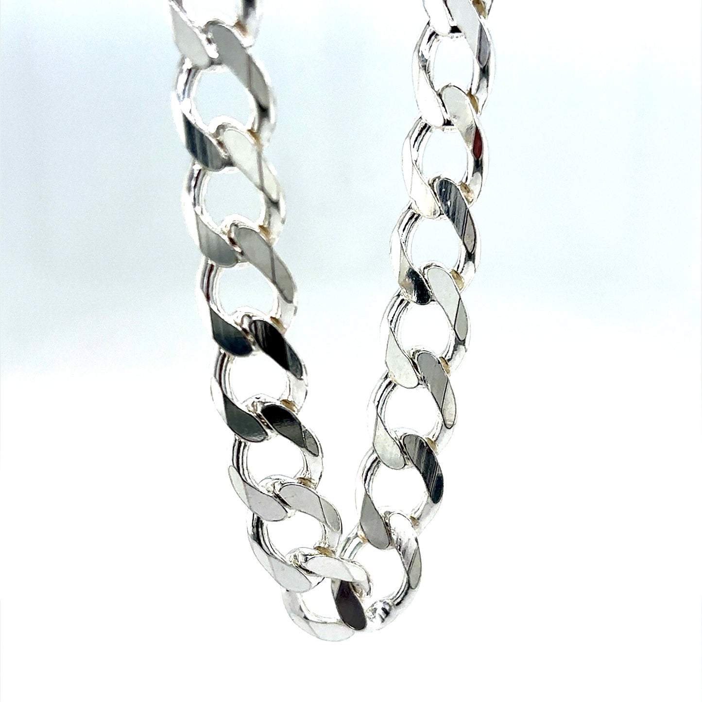 925 S.S. Cuban Link Chain- 9mm