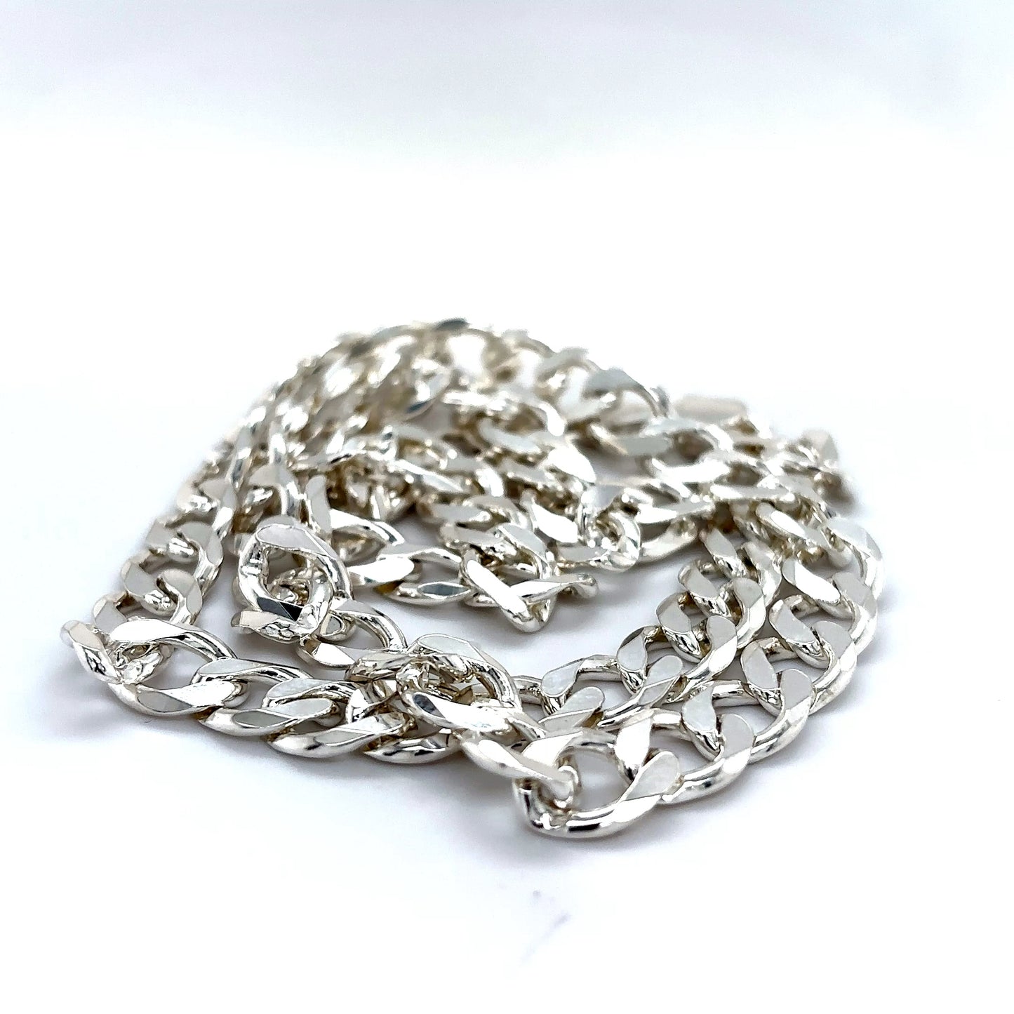 925 S.S. Cuban Link Chain- 9mm