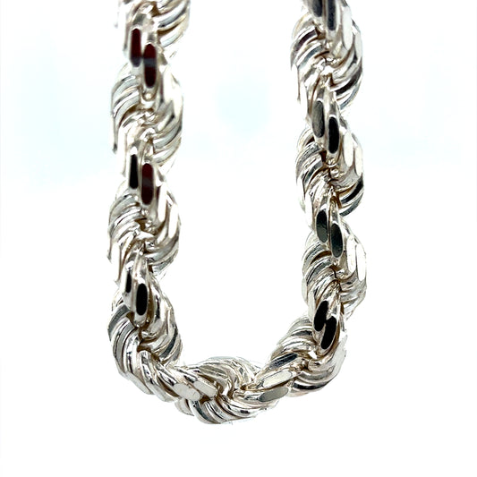 925 S.S. Rope Chain- 10mm