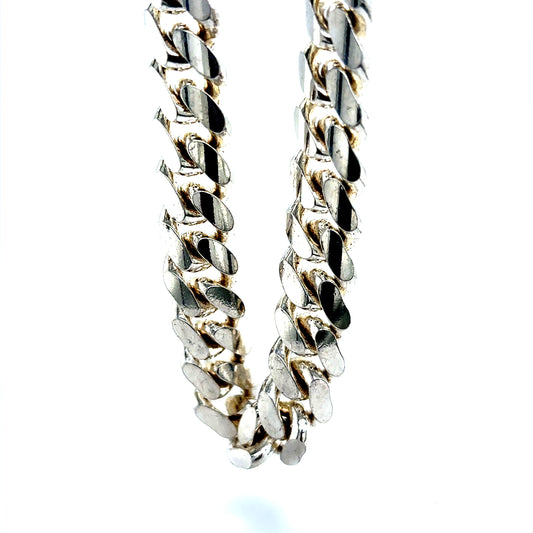 925 S.S. Cuban Link  Chain- 12mm