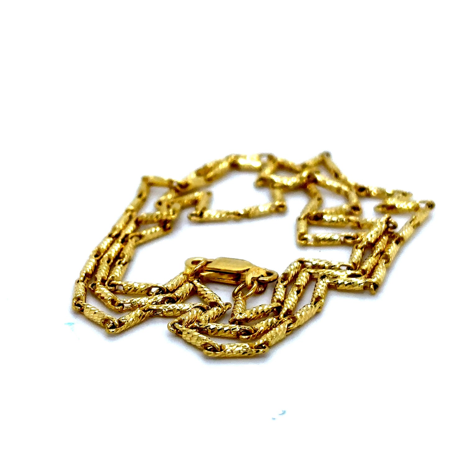 14k Yellow Gold Pasta Chain