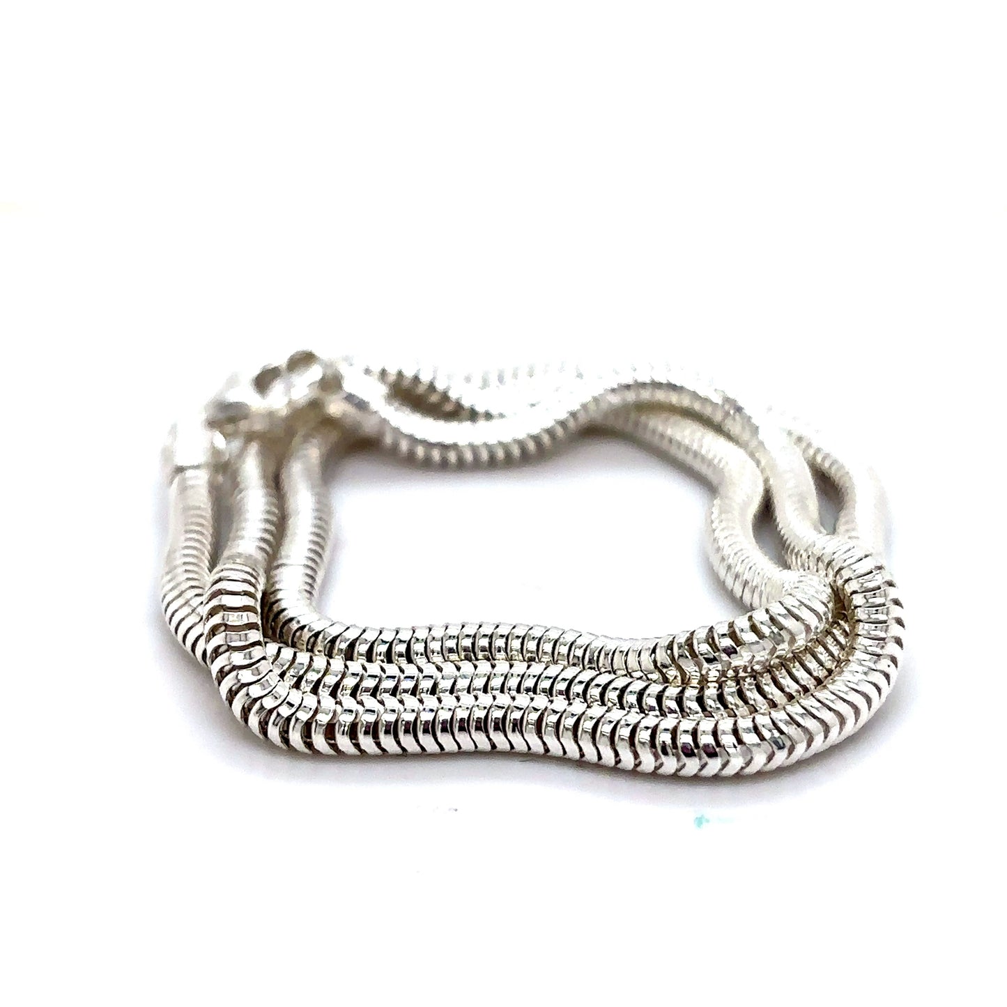 925 S.S. Rounded Smooth Snake Chain-3mm