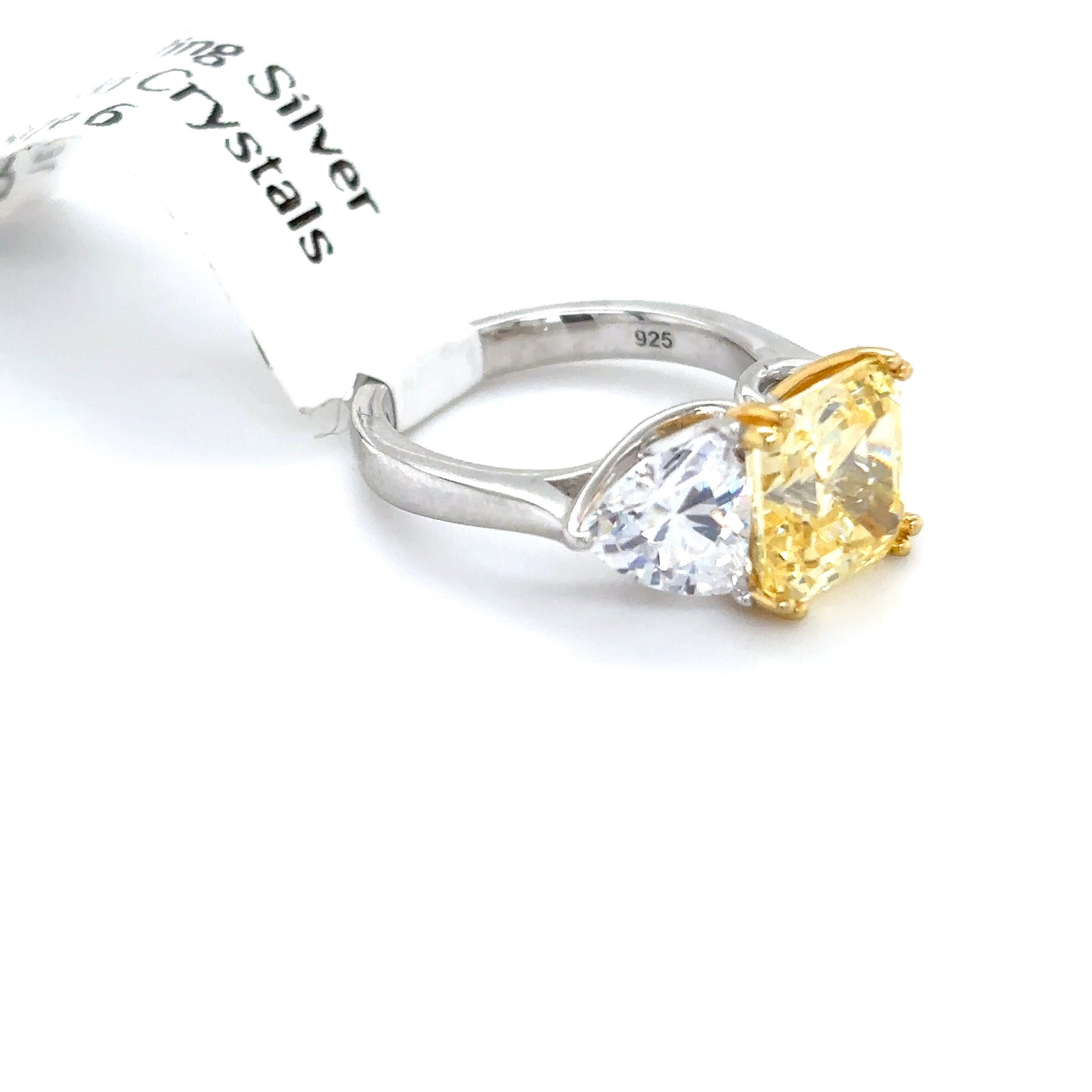 925 S.S. Swarovski Crystal Ring