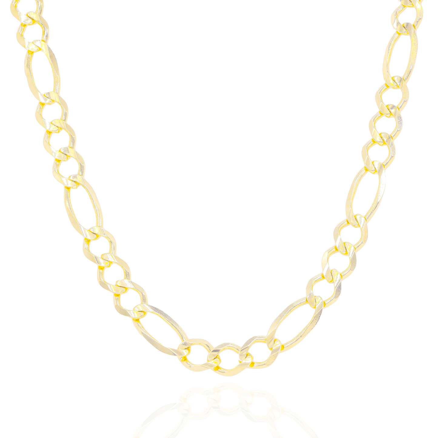 10k Yellow Gold Figaro Chain 18"